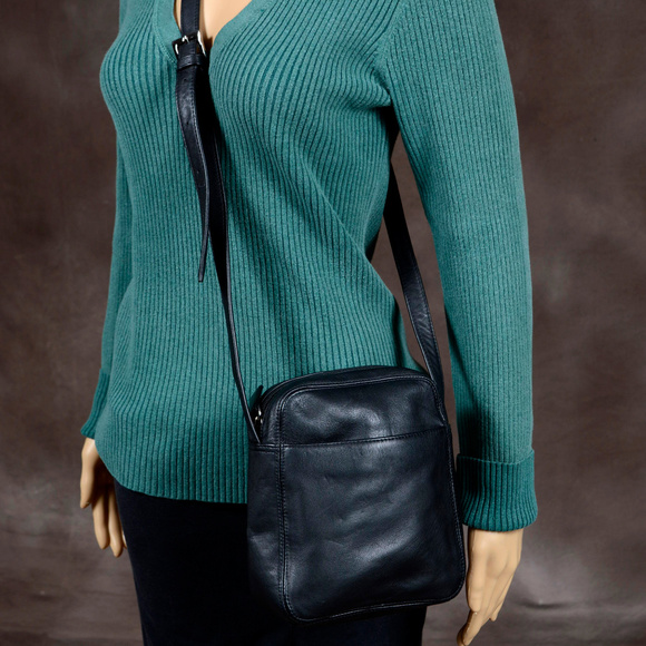 Talbots Handbags - Talbots Soft Leather Crossbody Purse